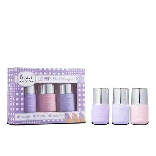 Le Mini Macaron Esmalte Gel Trio Petit Bouquet