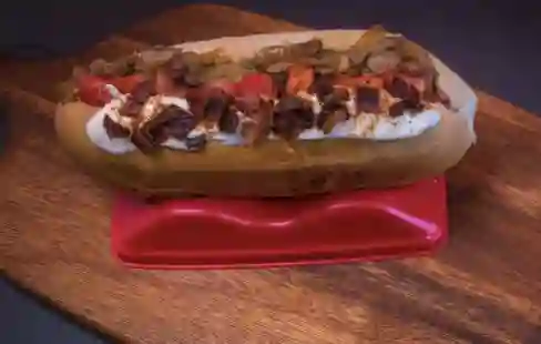 Hot Dog Macross / Incluye Papas Fritas