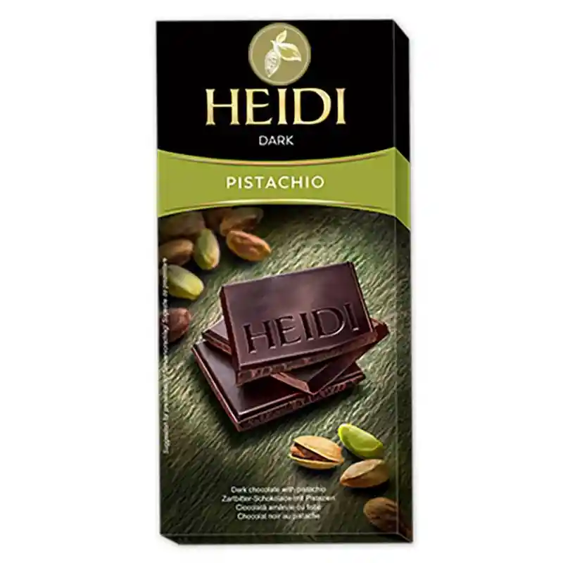 Heidi Tableta de Chocolate Dark Almendra y Pistachos