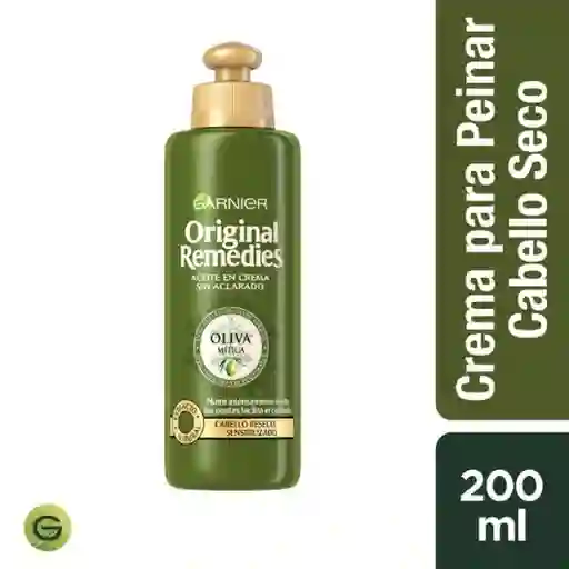 Garnier Original Remedies Crema Para Peinar Oliva Mítica