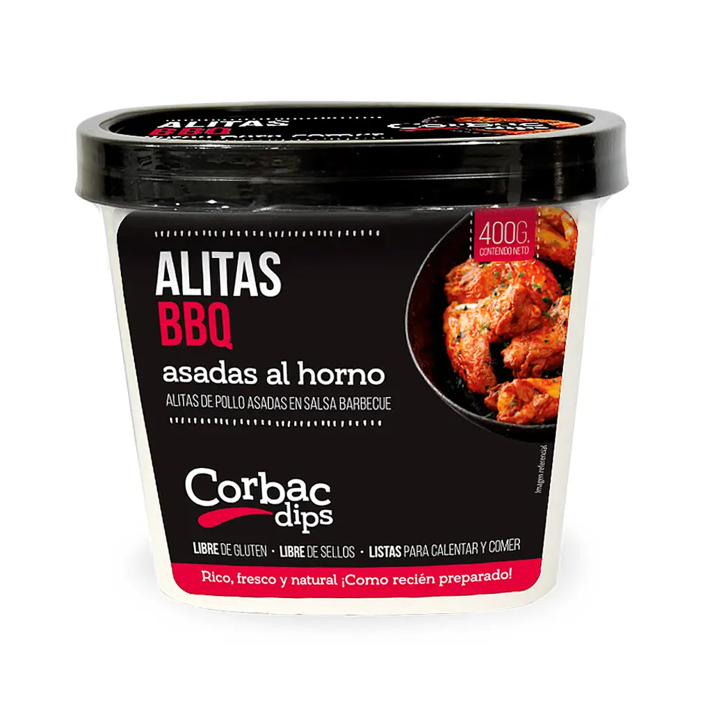 Corbac Dips Alitas de Pollo BBQ Precio - Rappi