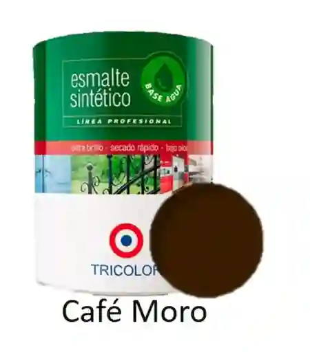 Tricolor Esmalte Sintetico Base Agua Café Moro 945 mL