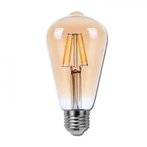 Globaltronics Ampolleta Led Vintage Edison E27 Luz Cálida 2200K