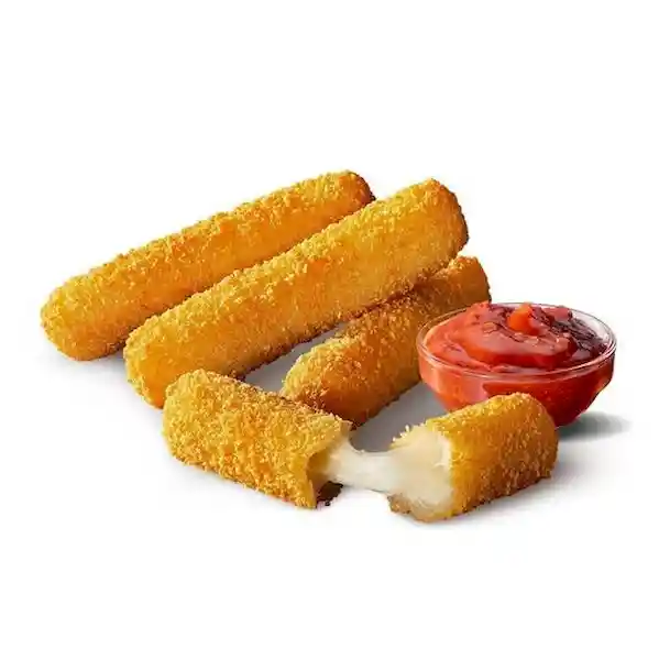 Barritas de Mozzarela Apanadas Congelado