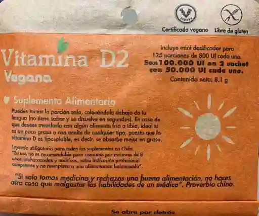 Vitamina D2 en Polvo