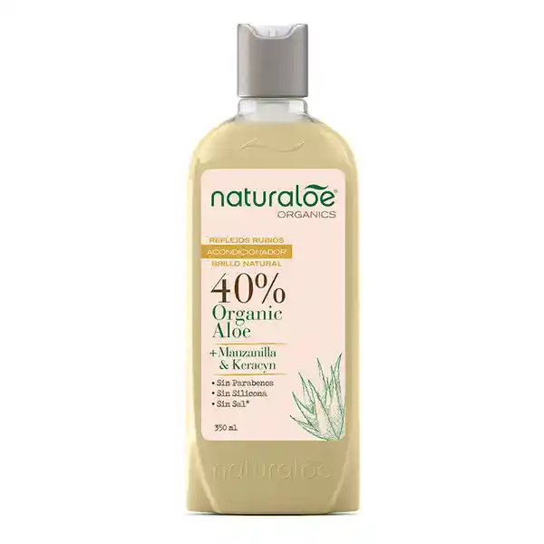 Naturaloe Acondicionador Reflejos Rubios 350 mL