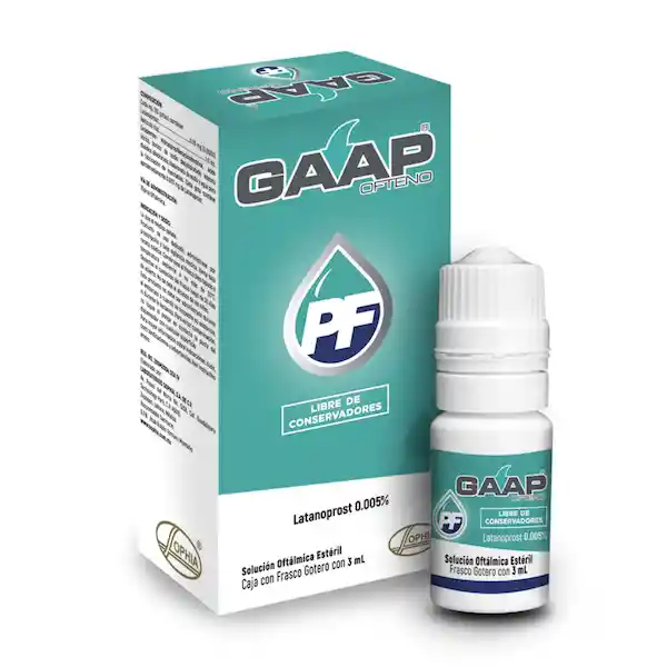 Gaap Pf Ofteno 0,005% Sol. Fco. 3ml