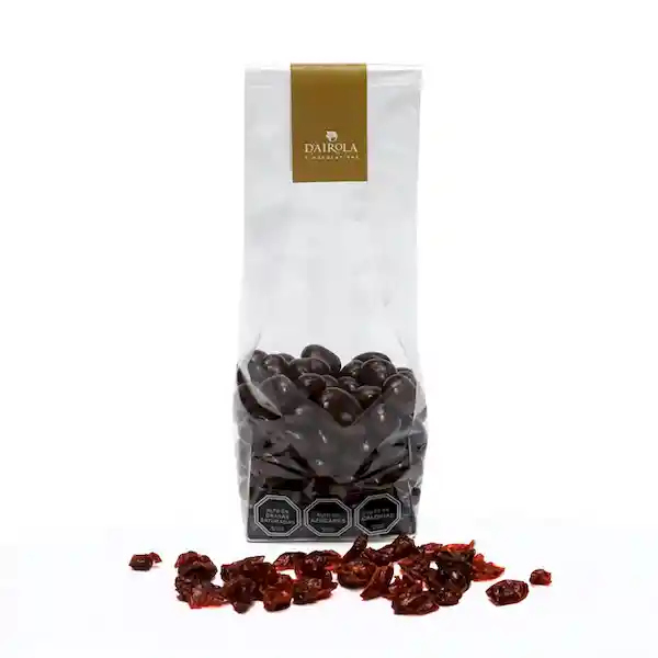 Grageado de Cranberries Chocolate Bitter 65% Cacao