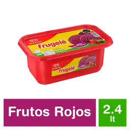 Frugelé Helado Sabor a Frutos Rojos Bresler