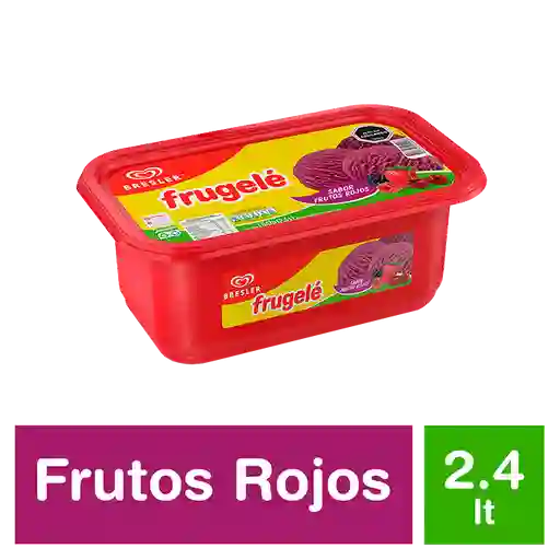 Frugelé Helado Sabor a Frutos Rojos Bresler