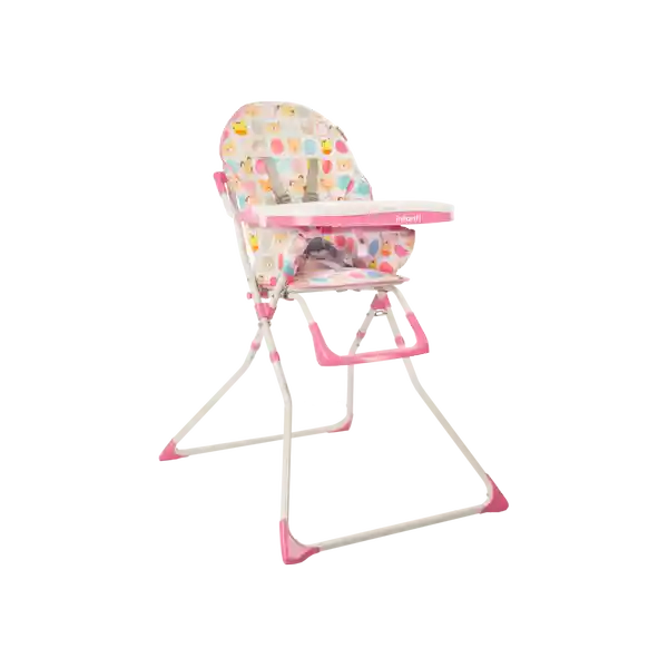 Infanti Silla de Comer Candy Zoo Pink