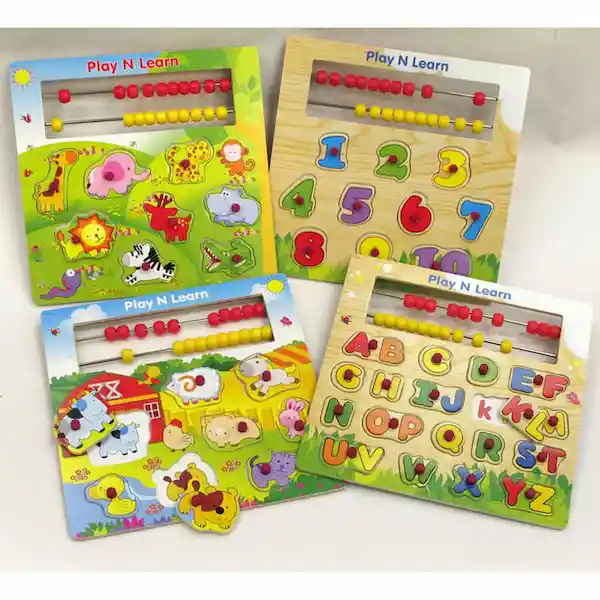 Kidz Time Puzzle Madera Surtido