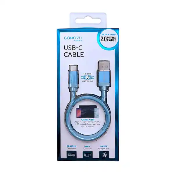 Vivitar Cable Usb a C Blu