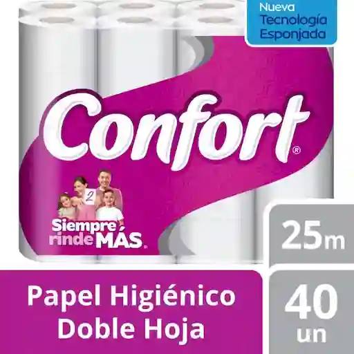 2 x Confort Papel Higienico Doble Hoja