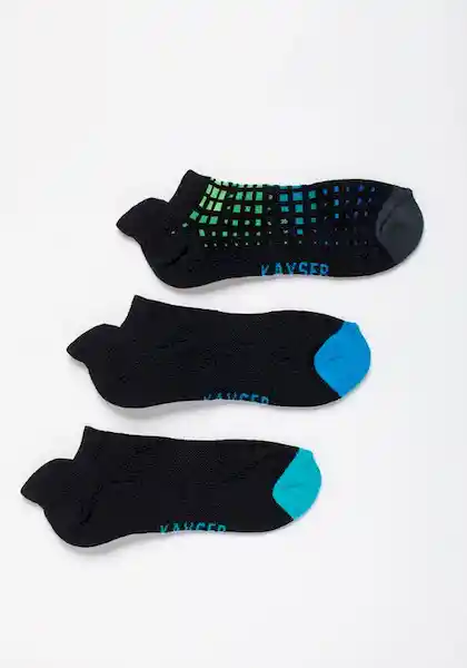 Calcetín Tripack Deport Algodón Mujer Talla Única 35-40