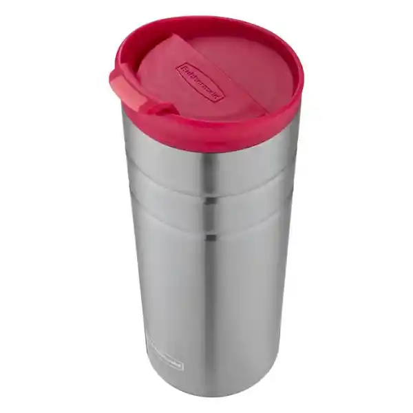 Rubbermaid Mug Flip Lid Rosado 473 mL