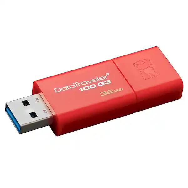 Kingston Pendrive DT100 Rojo