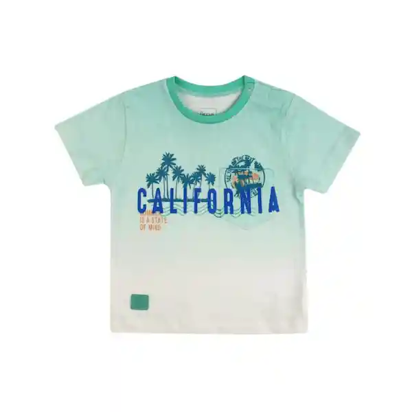 Ficcus Polera Bebé Niño Sunny Days Talla 6/12 M