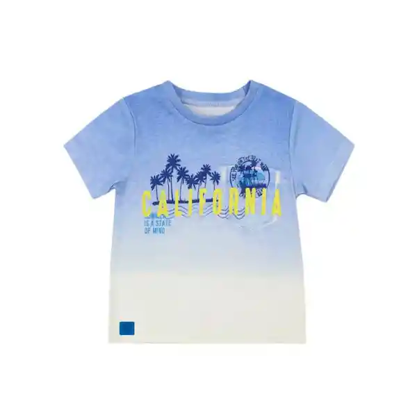 Ficcus Polera Bebé Niño Sunny Days Talla 3/6 M