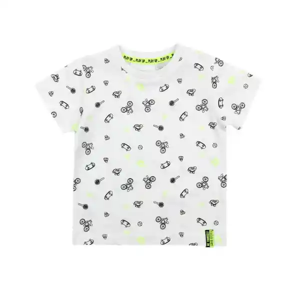 Ficcus Polera Bebé Niño Be Yourself Talla 18/24 M