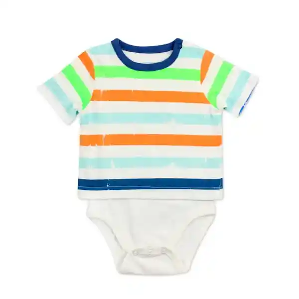 Ficcus Body Newborn Niño Neón Summer Talla 6 M