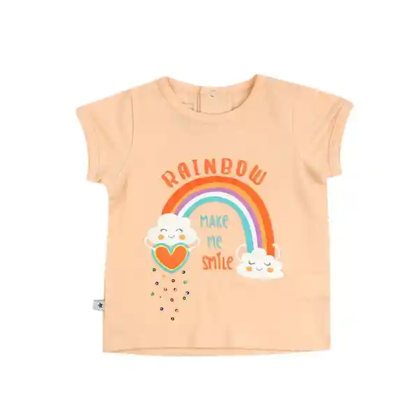 Ficcus Polera Bebé Niña Be Yourself Talla 18/24 M