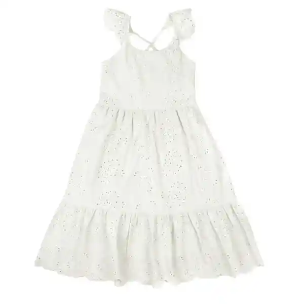 Ficcus Vestido Jr Niña Broderie Be Yourself Talla 12