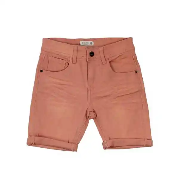 Ficcus Bermuda Jr Niño Gabardina Sunny Days Talla 12