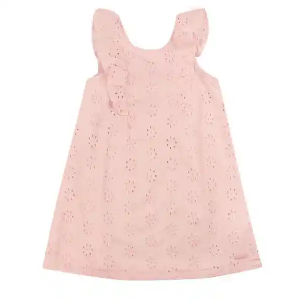 Ficcus Vestido Kids Niña Broderie Be Yourself Talla 6