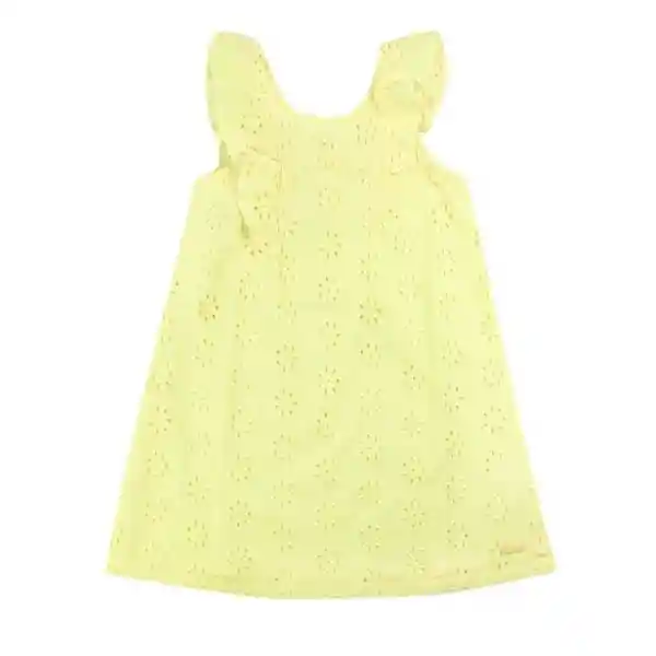 Ficcus Vestido Kids Niña Broderie Be Yourself Talla 6