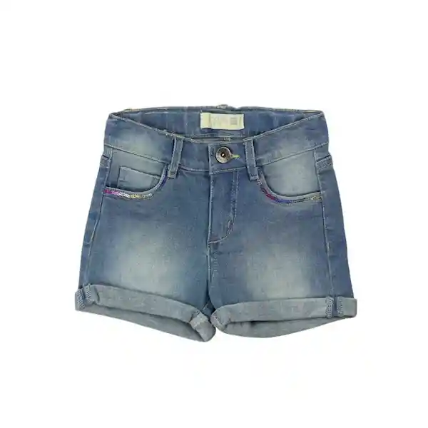 Ficcus Short Kids Niña Jeans Transversal Talla 4