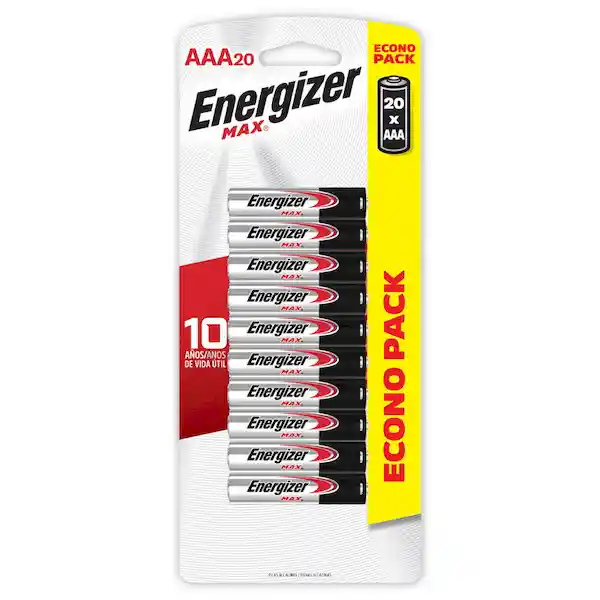 Energizer Pilas Alcalinas Aaa