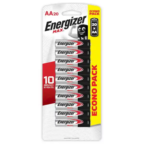 Energizer Pilas Alcalinas Aa