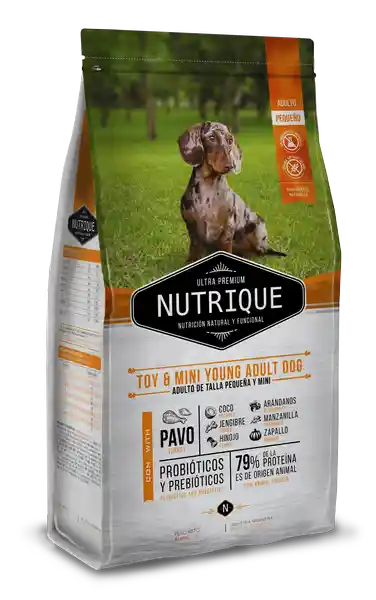 Nutrique Alimento Para Perro Toy & Mini Young Adult Dog 3 Kg