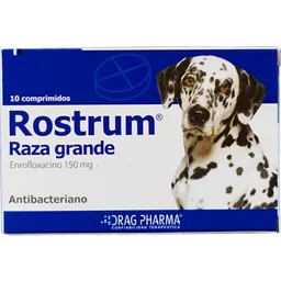 Rostrum Antibacteriano (150 mg) Comprimidos para Perro de Raza Grande