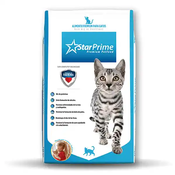 Star Prime Alimento Para Gato Felino 10 Kg