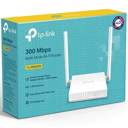 tp-link Router Wi-Fi Mu Limodo Tl-Wr820N 300 Mbps 4 Modos en 1