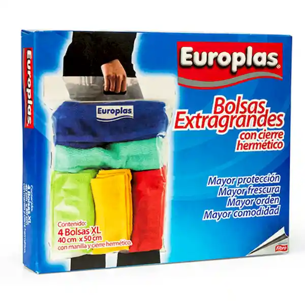 Europlas bolsa extragande X 4