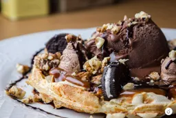 Waffle de Chocolate