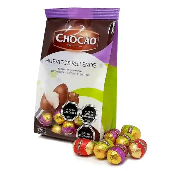 Chocao Huevitos Chocolate Relleno Surtido