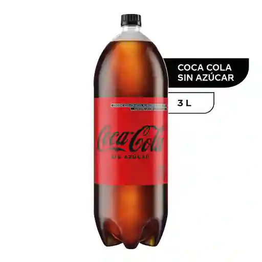 Coca-Cola Sin Azúcar 3 l