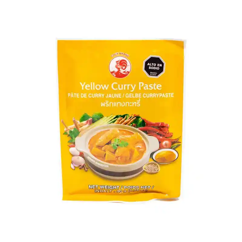 Pasta de curry amarillo