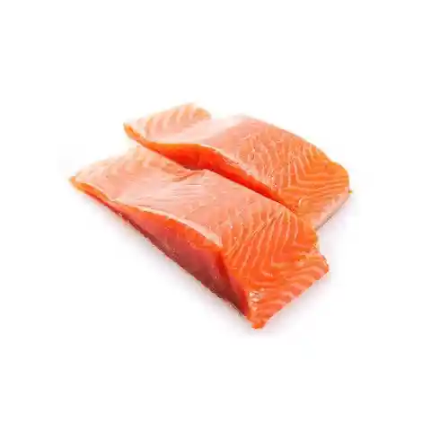 Porcion de salmon atlantico sin piel