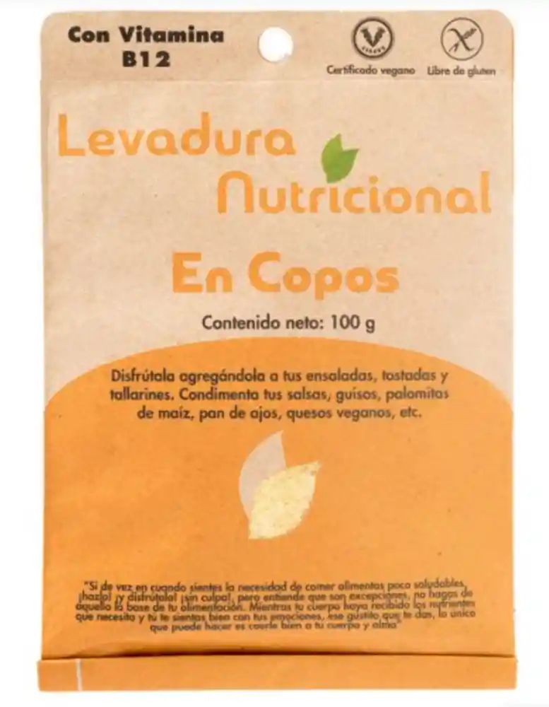 Levadura nutricional 100gr