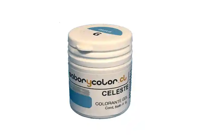 Colorante gel celeste