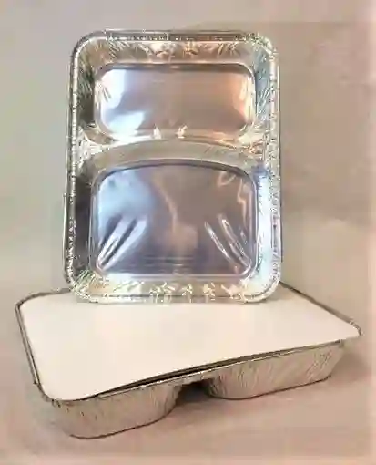 Envase aluminio c/25 con tapa (Venta minima de 10 unidades)