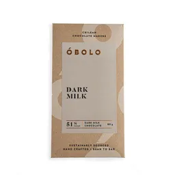 Dark milk 51% cacao orgánico