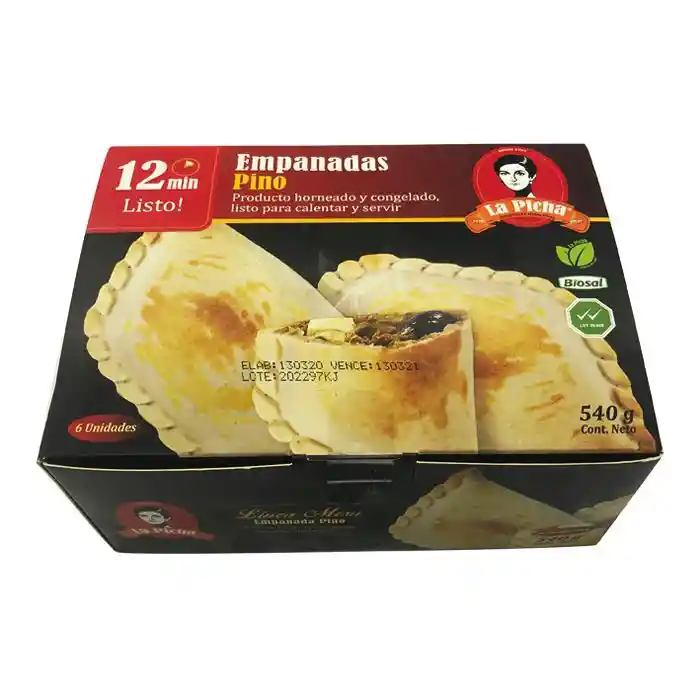 Empanadas de carne 6 unidades