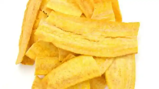 Banana chip salado