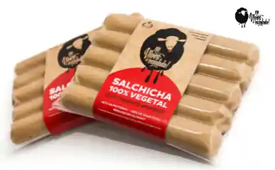 Salchicha morrón 5 unidades 225gr vegano - congelado no vives de